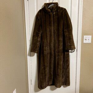 Vintage Faux Fur Women's Coat